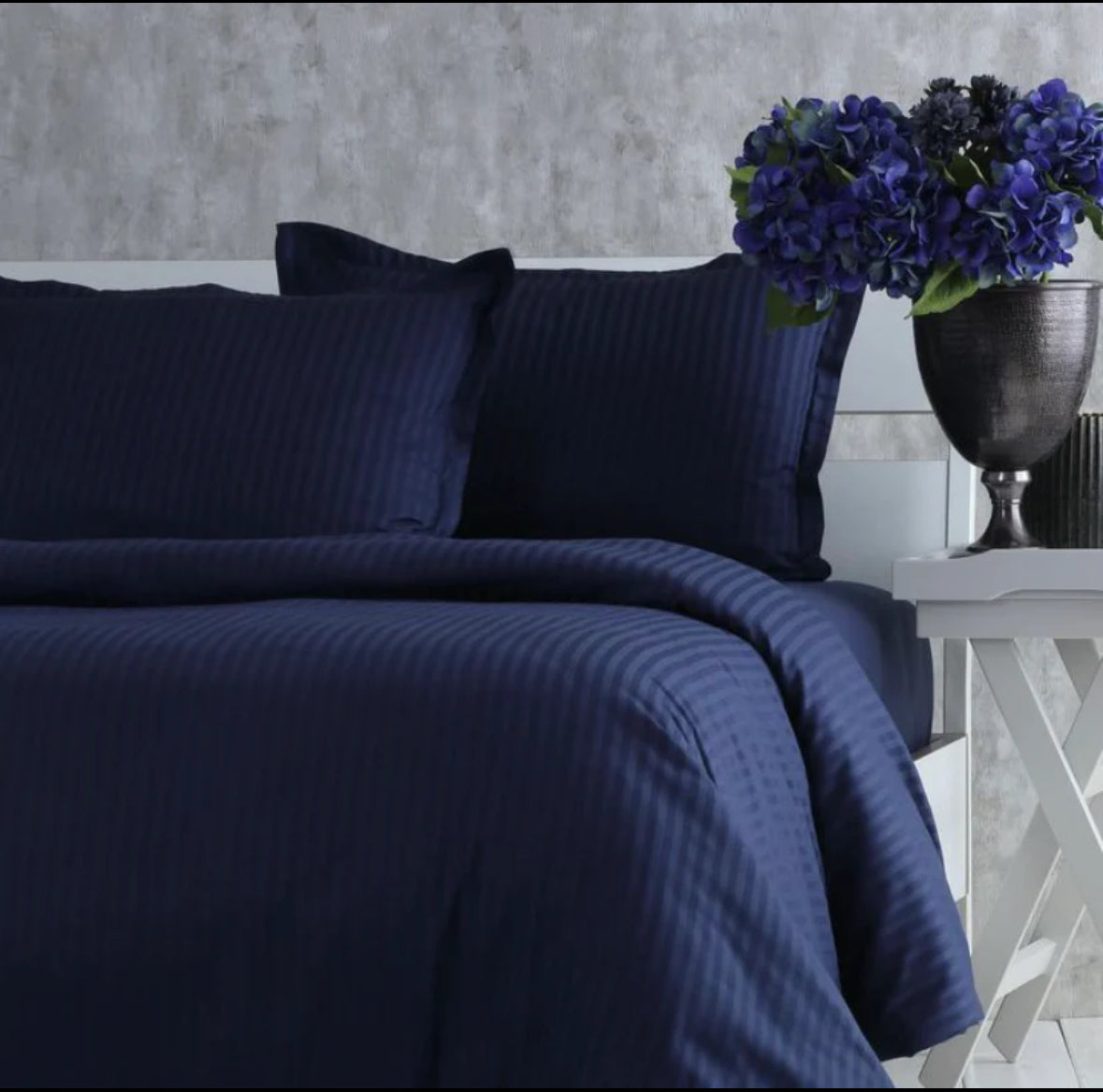 Lenjerie HoReCa pat dublu tip Damasc DeLux,6 piese