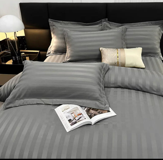 Lenjerie HoReCa,230/250,Damasc Satinat DeLux,6 piese