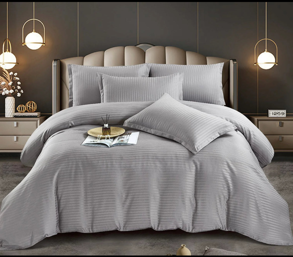 Lenjerie HoReCa,180/200,Damasc DeLux cu ELASTIC