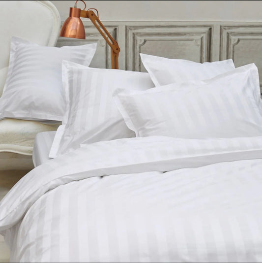 Lenjerie de LUX HoReCa,230/250,Damasc Satinat,6 piese