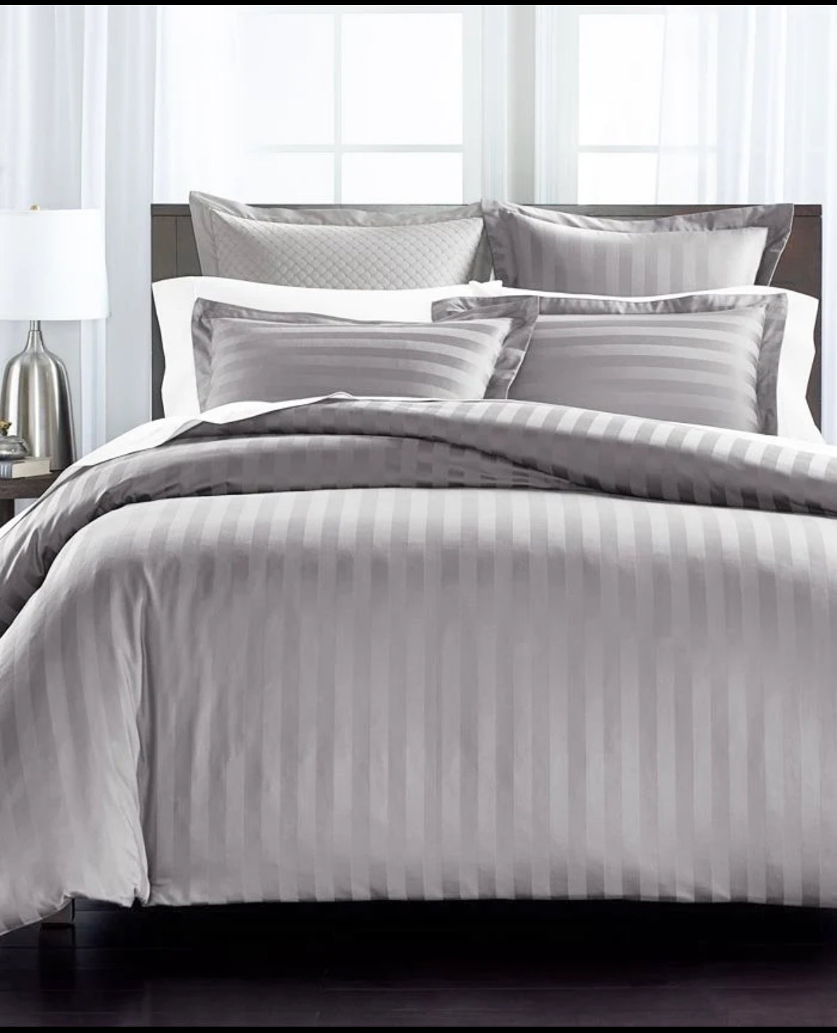 Lenjerie HoReCa,230/250,Damasc Satinat DeLux,6 piese