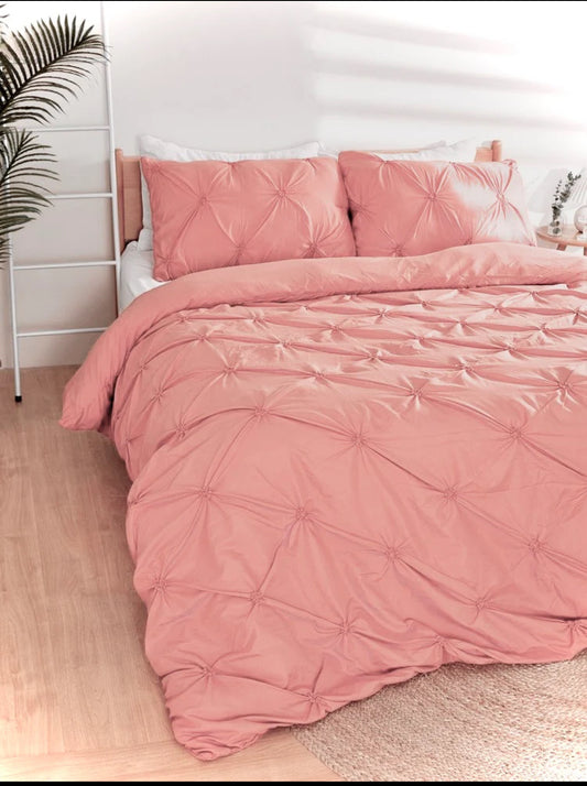 Lenjerie de pat elastic,cu PLIURI,6 piese