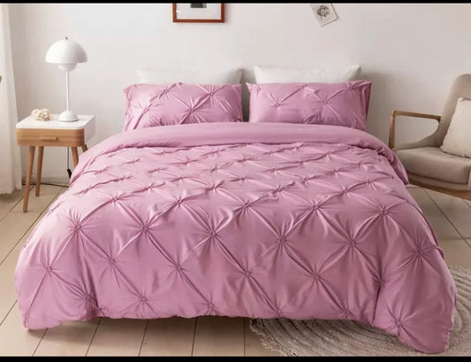 Lenjerie de pat elastic,cu PLIURI,6 piese