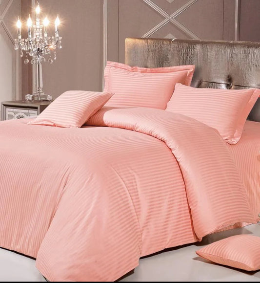 Lenjerie HoReCa,pat dublu,Damasc Finetat DeLuxe,6 piese