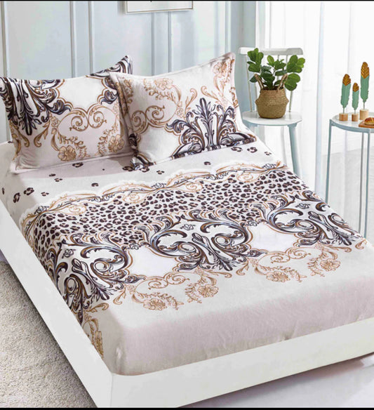 Husa Cocolino cu elastic+2 fete de perna,pat dublu