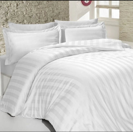 Lenjerie HoReCa,230/250,Damasc Satinat DeLux,6 piese