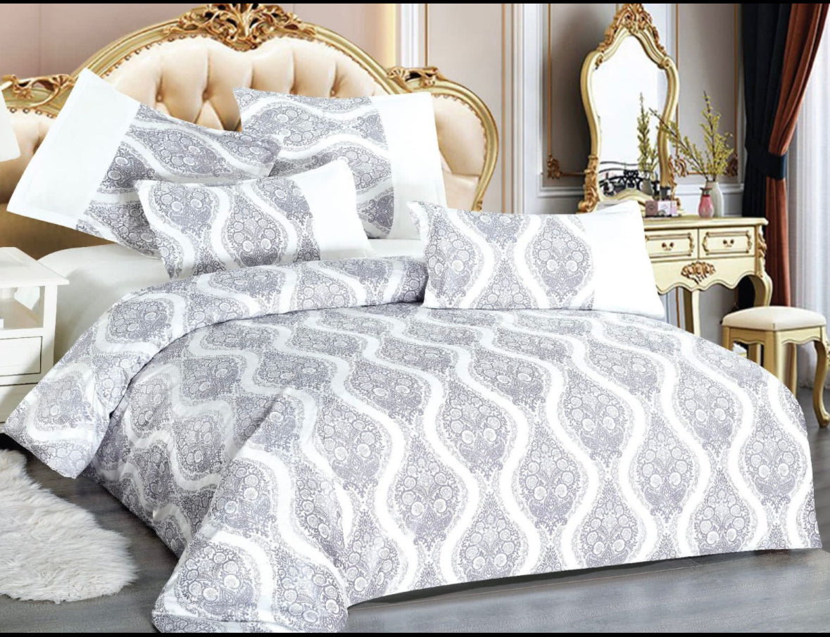 Lenjerie de LUX tip catifea,6 piese