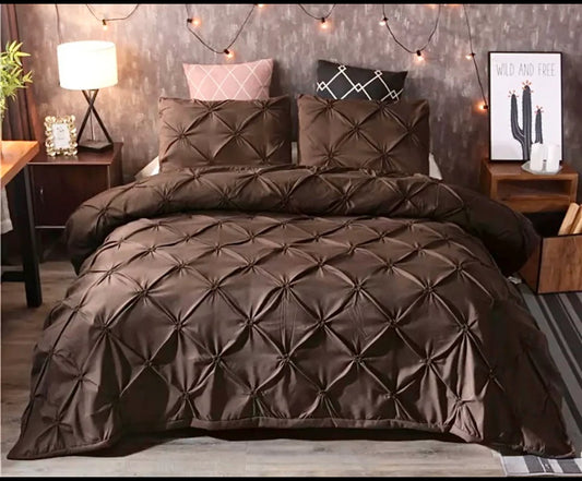 Lenjerie de pat elastic,cu PLIURI,6 piese