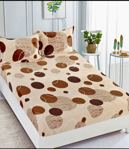 Husa Cocolino cu elastic+2 fete de perna,pat dublu