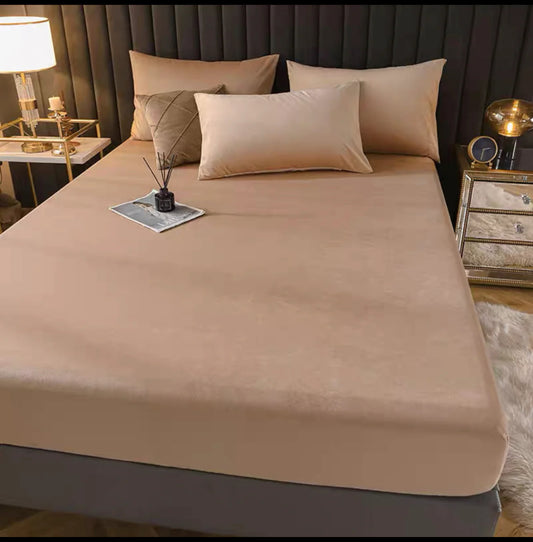 Husa pentru saltea tip Catifea+2 fete de perna 50x70