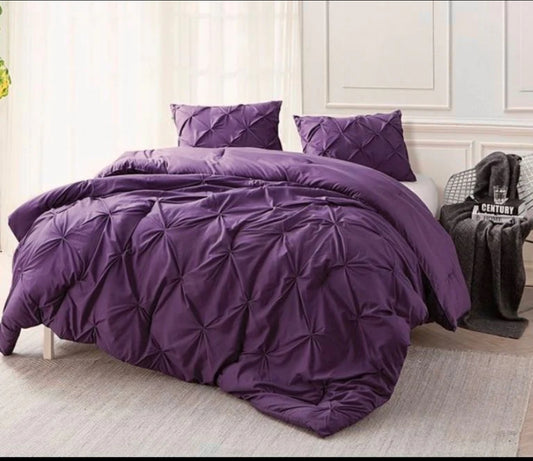 Lenjerie de pat elastic,cu PLIURI,6 piese