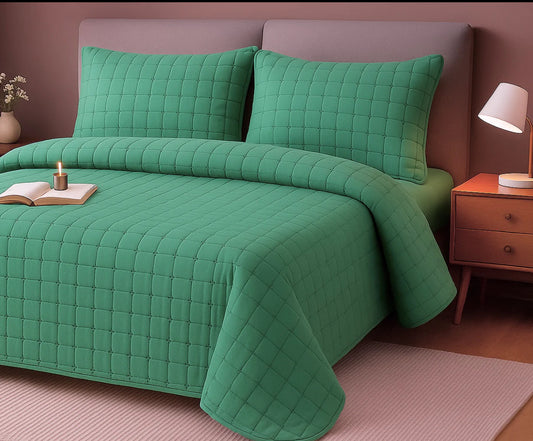 Set cuvertura turcoaz DeLux-Eleganta si confort pentru orice dormitor(4 piese)