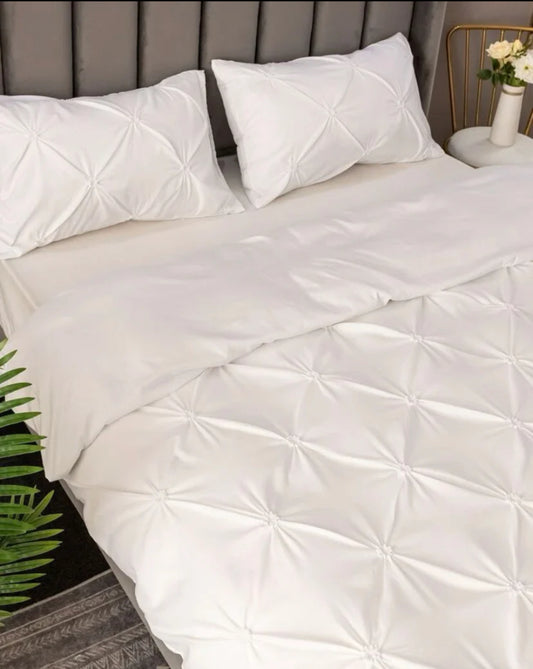 Lenjerie de pat elastic,cu PLIURI,6 piese