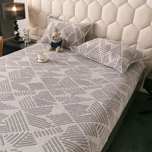 Husa Cocolino cu elastic+2 fete de perna,pat dublu